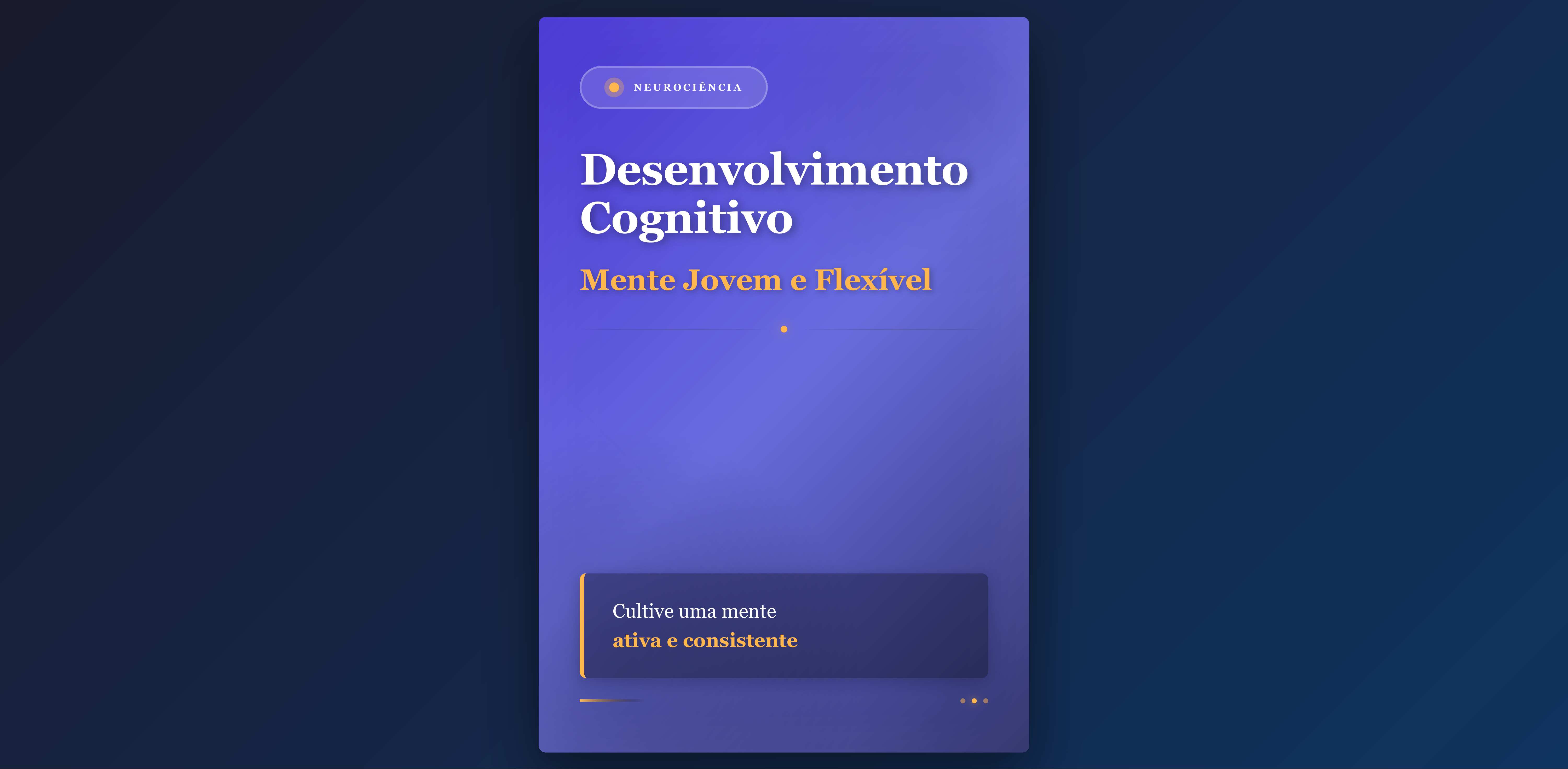 Curso Desenvolvimento Cognitivo